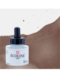 Acuarela Líquida Ecoline 30 ml Sepia Oscuro 