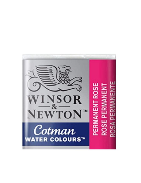 Acuarela W&N Cotman 1/2 Godet Rosa Permanente