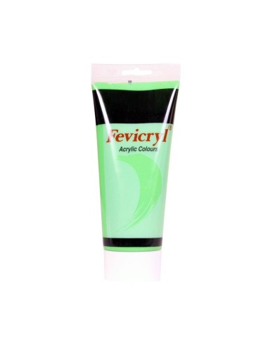 Acrílico Fevicryl 200 ml Amarilllo Verde Hoja Nº38 