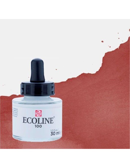 Acuarela Líquida Ecoline 30 ml Caoba 