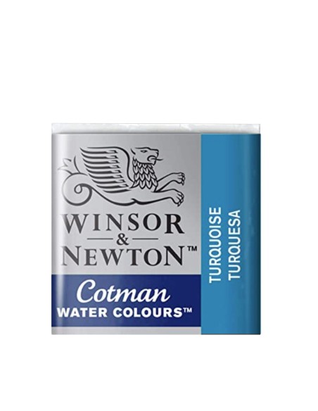 Acuarela W&N Cotman 1/2 Godet Turquesa