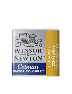 Acuarela W&N Cotman 1/2 Godet Ocre Amarillo