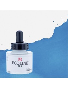 Acuarela Líquida Ecoline 30 ml Azul Ultramar Oscuro