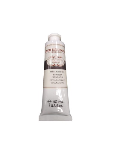 Tinta Grabado Charbonnel 60 ml Sepia 