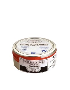 Tinta Grabado Charbonnell 200 ml Negro