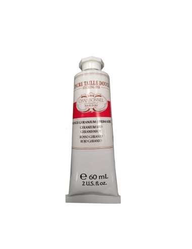 Tinta Grabado Charbonnel 60 ml Rojo Geranio