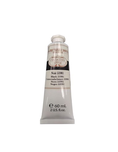 Tinta Grabado Charbonnel 60 ml Negro
