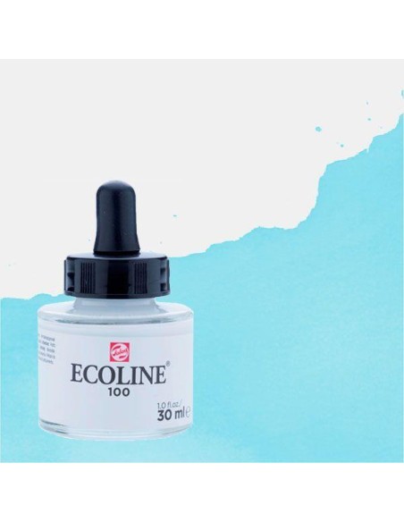 Acuarela Líquida Ecoline 30 ml Azul Pastel 