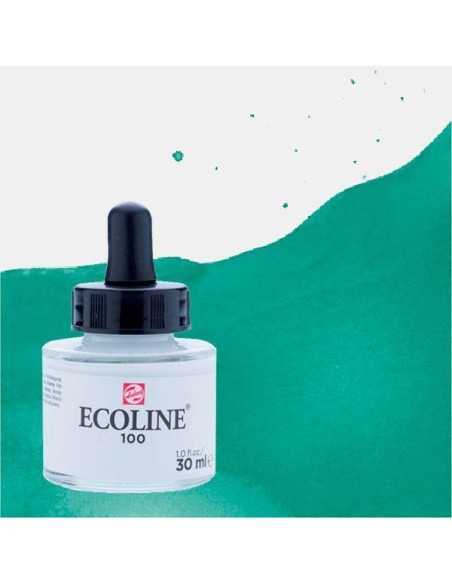 Acuarela Líquida Ecoline 30 ml Verde Oscuro 
