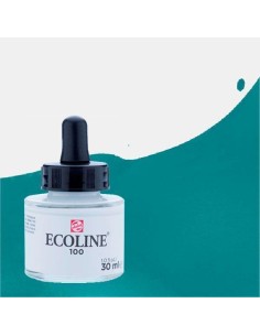 Acuarela Líquida Ecoline 30 ml Verde Azul