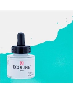 Acuarela Líquida Ecoline 30 ml Verde Turquesa 