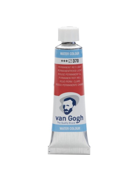 Acuarela Van Gogh Tubo 10 ml Rojo Permanente Claro Nº370