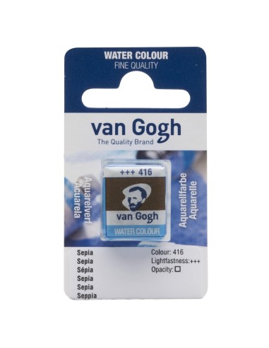 Acuarela Van Gogh 1/2 Godet Sepia Nº416