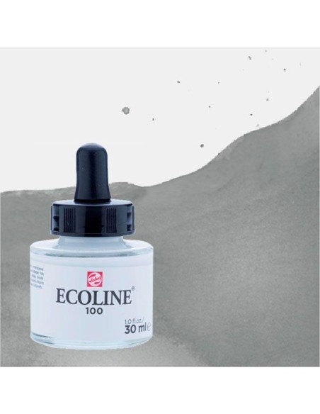 Acuarela Líquida Ecoline 30 ml Gris Frío