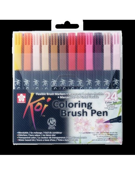 Caja Acuarelas Sakura Koi Colores 24 Unidades