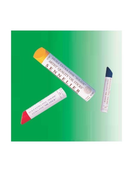 Óleo Barra Sennelier 38 ml S2 Verde Cadmio Oscuro Nº825