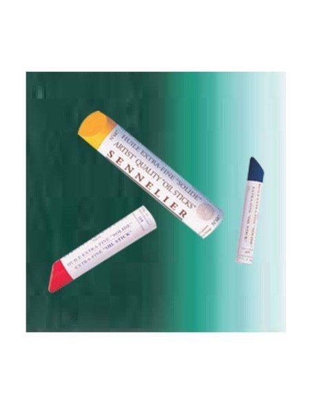 Óleo Barra Sennelier 38 ml S2 Verde Cobalto Oscuro Nº835