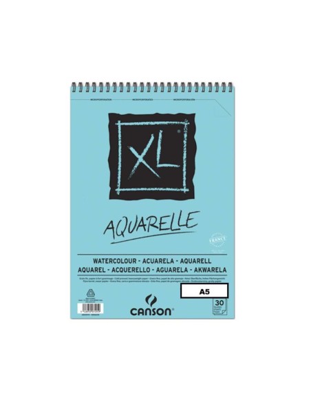Bloc Canson XL Acuarela A5 30 H 300 gr
