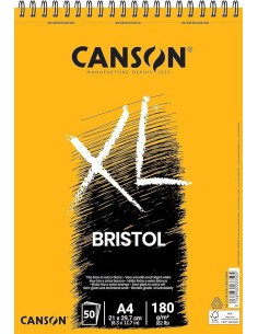 Bloc Canson XL Bristol A4 50 H 180 gr