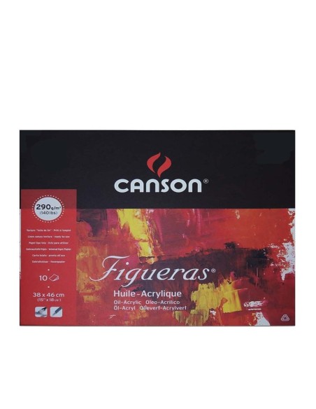 Bloc Canson Figueras Óleo 24x33 cm 10 H 290 gr