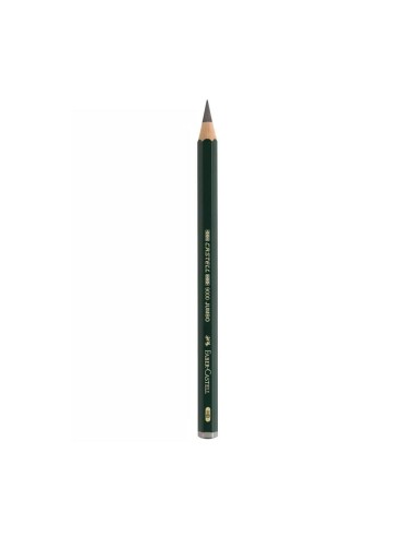 Lápiz Faber-Castell Grafito Jumbo 9000 HB