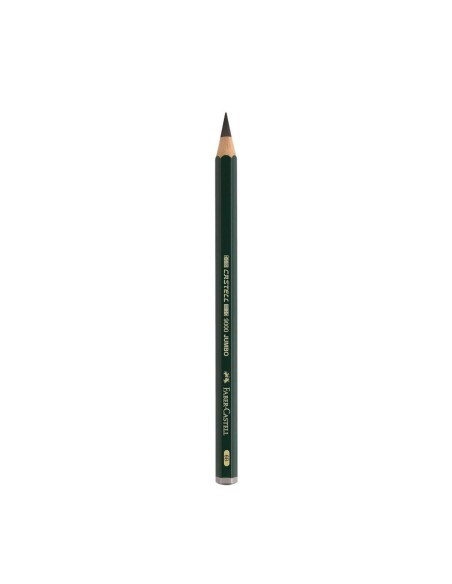 Lápiz Faber-Castell Grafito Jumbo 9000 6B