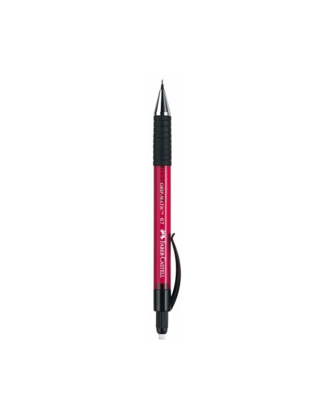 Portaminas Faber-Castell 0.7 mm Rojo