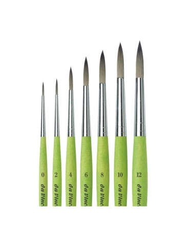 Pincel Da Vinci Redondo Sintético 373