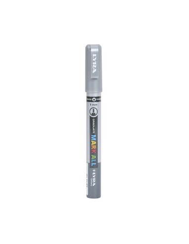 Rotulador Graduate Acrílico 1 mm Plata