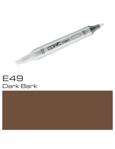 Rotulador Copic Ciao Marrón Oscuro E49