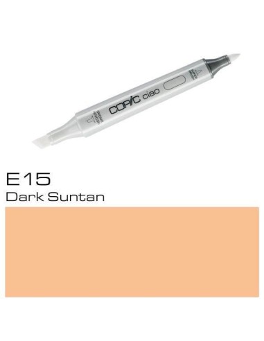 Rotulador Copic Ciao Bronceado Oscuro E15