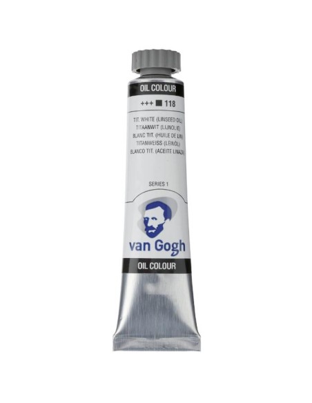 Óleo Van Gogh Blanco Titanio (Aceite de Linaza) Nº118