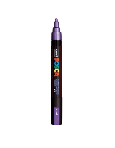 Rotulador Posca PC5M Violeta Metálico NºM12
