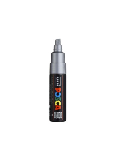 Rotulador Posca PC8K Plata Metálica NºM26