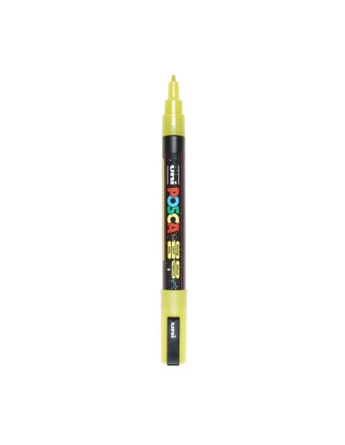 Rotulador Posca PC3ML Amarillo Purpurina Nº2