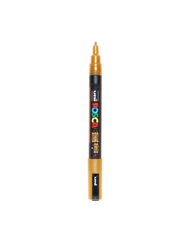Rotulador Posca PC3M Naranja Purpurina Nº4