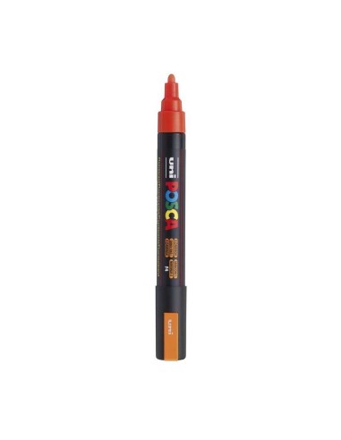 Rotulador Posca PC5M Naranja Flúor F4