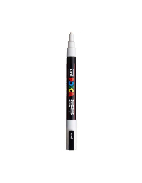 Rotulador Posca PC3M Blanco Nº1
