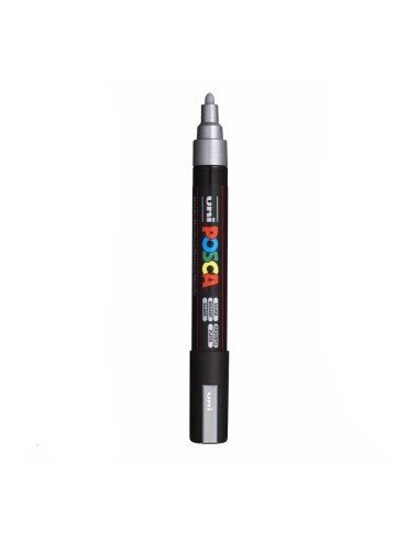 Rotulador Posca PC5M Plata Nº26