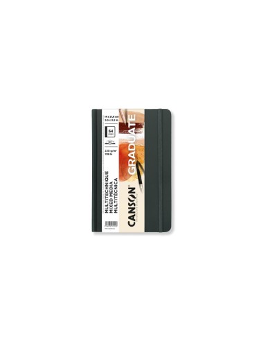 Bloc Canson Multitécnica Graduate 14x21,6 cm 200 gr