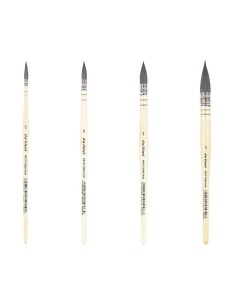 Pincel Da Vinci Redondo Petit Gris Pur 418