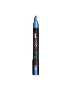 Rotulador Posca PC5M Azul Metálico NºM33