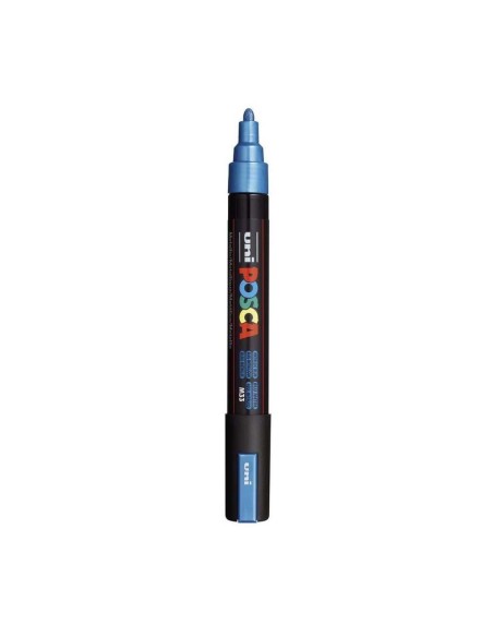 Rotulador Posca PC5M Azul Metálico NºM33