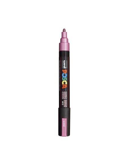 Rotulador Posca PC5M Rosa Metálico NºM13