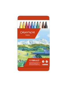 Caja Rotuladores Caran D'Ache 10 Unidades