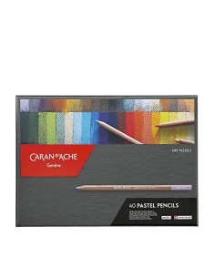 Caja Lápices Caran D´Ache Pastel 40 Unidades
