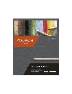 Caja Lápices Caran D'Ache Pastel 12 Unidades