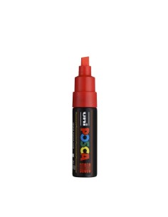 Rotulador Posca PC8K Rojo Fluor NºF15