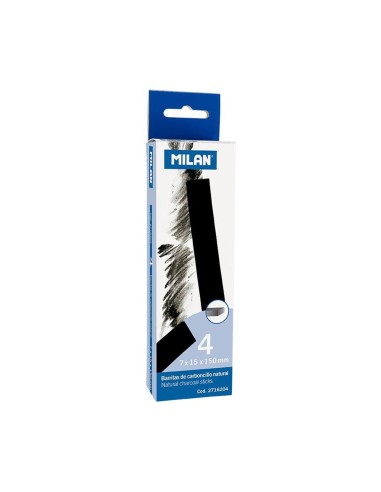  Carboncillos Milan 7x15x150 mm 