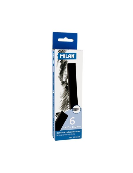Carboncillos Milan 4x15x150 mm